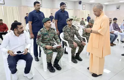 CM Yogi Adityanath Vows Government Responsibility for Soldiers' Families