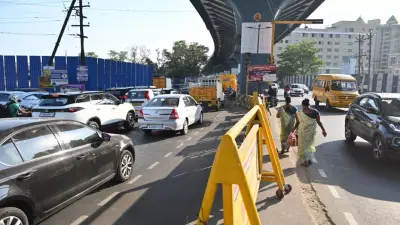Coimbatore's Nava India Junction Abandons Signal System, Returns to U-Turn Traffic Flow