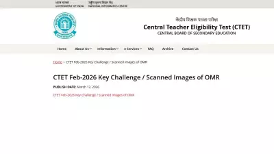 CTET Answer Key 2026 Released: Check and Raise Objections Online