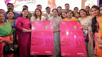 Delhi CM Rekha Gupta Launches Pink Saheli Card for Free Bus Rides to Women and Transgenders