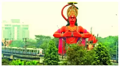 Delhi's Jhandewalan Hanuman Mandir: A 108-Foot Marvel of Faith and Architecture