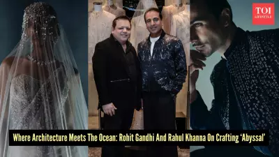 Designer Duo Rohit Gandhi & Rahul Khanna Unveil 'Abyssal' Couture Collection