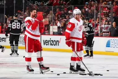 Detroit Red Wings' Playoff Hopes Dim as Key Injuries Sideline Larkin and Copp