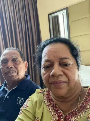 Elderly Indian Couple Stranded in Kuwait Amid West Asia Conflict Flight Cancellations