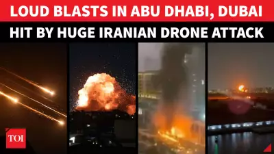 Explosions Rock Abu Dhabi, Dubai Drone Attack Sparks Panic Amid Iran Escalation