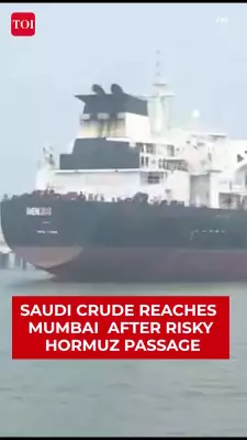 First India-Bound Oil Tanker Navigates Strait of Hormuz War Zone to Reach Mumbai