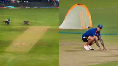First Look: Mumbai Pitch for IND vs ENG T20 World Cup Semifinal Revealed