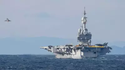 French Officer's Strava Run Exposes Aircraft Carrier Location in Middle East