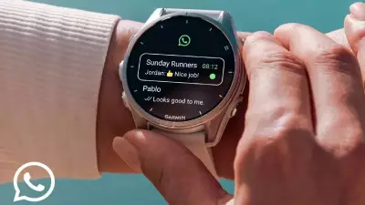 Garmin Smartwatches Now Support WhatsApp: First Third-Party Messaging App on Platform