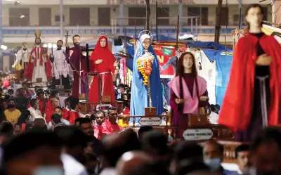 Goa's Unique Lenten Procession: 400-Year-Old Tradition of Saints Draws Global Devotees