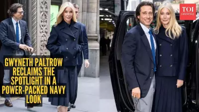 Gwyneth Paltrow Defines Quiet Luxury at Muse Awards with Navy Suit and Nepo Baby Talk