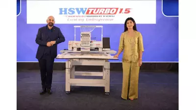 HSW Launches Turbo 15: India's Fastest Single-Head Embroidery Machine