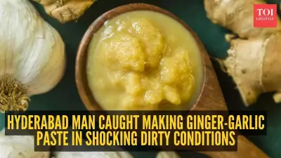 Hyderabad Food Safety Raid Uncovers Unhygienic Ginger-Garlic Paste Unit
