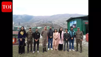 IFS Trainees Visit Arunachal Army Posts to Study Border Security Synergy