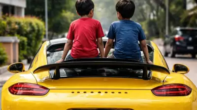 Indian-Origin Man Charged in Singapore for Driving with Kids on Car Boot