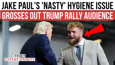 Internet Mocks Jake Paul's Sweat-Stained Appearance at Trump Rally