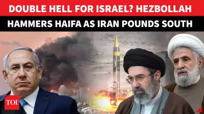 Iran and Hezbollah Launch Coordinated Missile and Rocket Assault on Israel