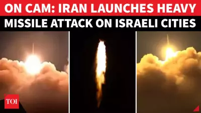 Iran Launches Heavy Ballistic Missile Barrage on Tel Aviv in Major Escalation