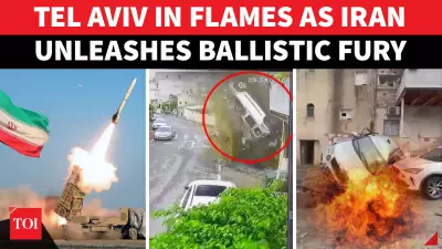Iran Launches Missile Barrage on Tel Aviv and Central Israel, Causing Casualties