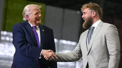 Jake Paul's Sweaty Suit Steals Spotlight at Trump Rally in Kentucky