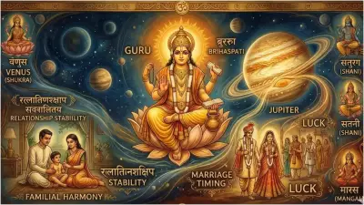 Jupiter's Role in Marriage Timing and Success in Vedic Astrology