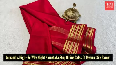 Karnataka Considers Online Ban for Iconic Mysuru Silk Sarees Amid Supply Crisis