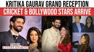 Kritika Kamra & Gaurav Kapur's Mumbai Reception Unites Bollywood & Cricket Stars