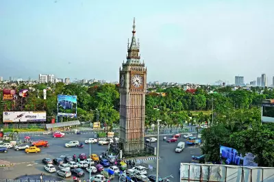 Lake Town's VIP Road Clock Tower Transforms North Kolkata's Identity