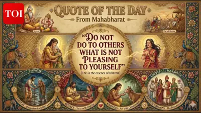 Mahabharata's Timeless Ethical Lesson: 'Do Not Do to Others What Hurts You'
