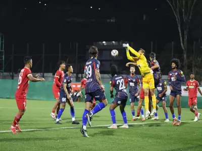 Majcen's Double Strike Secures Diamond Harbour's 2-1 Victory Over Shillong Lajong