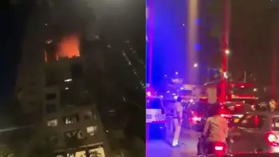 Major Fire Erupts on Ninth Floor of Andheri High-Rise Residential Building