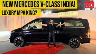 Mercedes-Benz V-Class Returns to India: A First Look at the Ultimate Luxury MPV