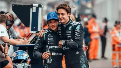 Mercedes Dominates Australian GP Qualifying with Russell on Pole, Antonelli Second