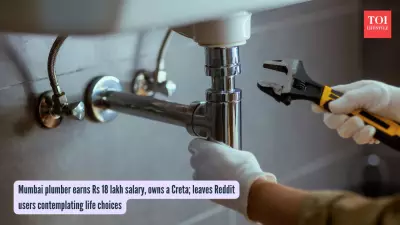 Mumbai Plumber's Rs 18 Lakh Income Sparks Career Rethink on Social Media
