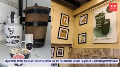 Mumbai's 138-Year-Old Taj Ice Cream Parlour: A Timeless Legacy of Hand-Churned Delights
