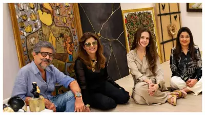 Mumbai's 'Alchemy of Light' Exhibition Showcases Metal Leafing Art by Eight Artists