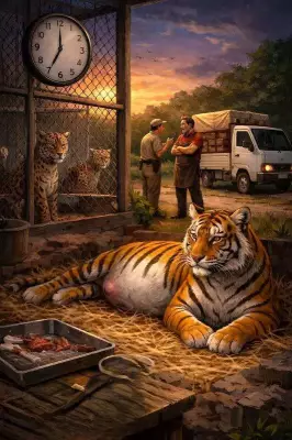 Nagpur Zoo's Pregnant Tigress Faces Starvation as Meat Vendor Halts Supply Over Unpaid Bills