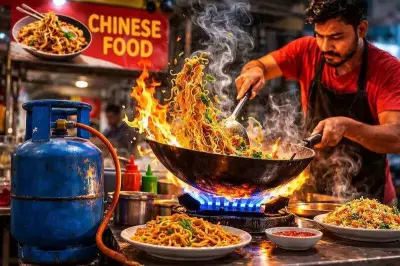Nagpur's Street-Side Chinese Food Stalls Face LPG Crisis, Threatening Authentic Flavors