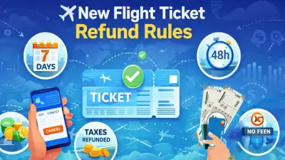New DGCA Rules Simplify Air Ticket Refunds, Ban Extra Fees for Passengers