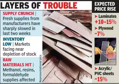 Plywood Shortage Hits Madhya Pradesh as Middle East Conflict Disrupts Supply Chains