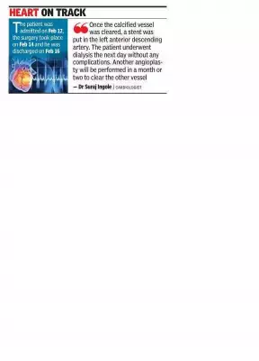 Pune Doctors Save 60-Year-Old with Complex Heart Procedure Amid Renal Failure