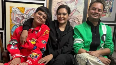 Rahul Banerjee's Final Photo with Wife Priyanka Sarkar and Son Sohoj Surfaces