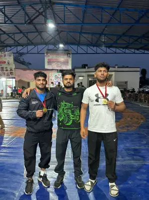 Raipur Dabba Academy Wrestlers Win Gold at Punjab State Championship