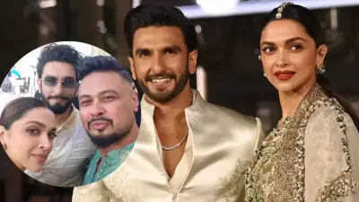 Ranveer Singh & Deepika Padukone Make Rare Appearance at Stylist's Wedding