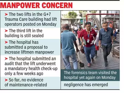 RG Kar Hospital Posts Liftmen After Fatal Accident, Seeks More Staff for 32 Elevators