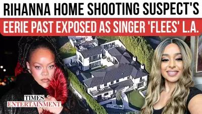 Rihanna Shooting Suspect's Troubling History Emerges as Singer Leaves LA After Attack