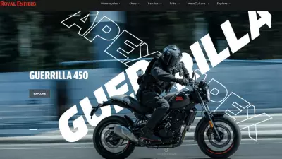 Royal Enfield Guerrilla 450 Spotted in New Colors Before Launch