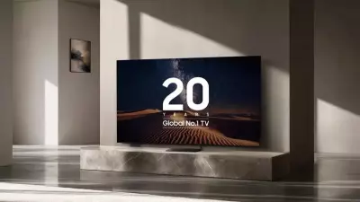 Samsung Dominates Global TV Market for 20 Years Straight, Holds 29.1% Share