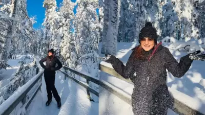Sandipta Sen Relives Finland's Winter Magic in Nostalgic Throwback Photos