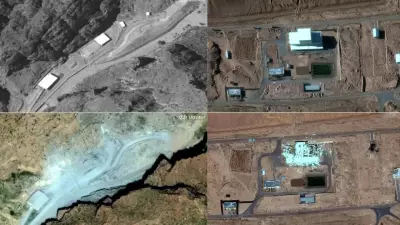 Satellite Images Expose Damage to Iranian Military Bases After Israeli Strikes